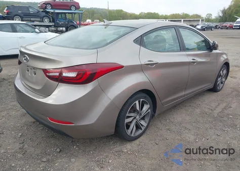 2014 Hyundai Elantra Se z USA, uszkodzony, nr VIN 5NPDH4AE5EH515968